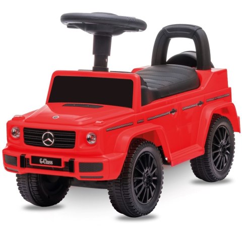 Jeździk pchacz chodzik dla dzieci Mercedes Benz G Klasa czerwony Jeździk pchacz chodzik dla dzieci Mercedes Benz G Klasa czerwony