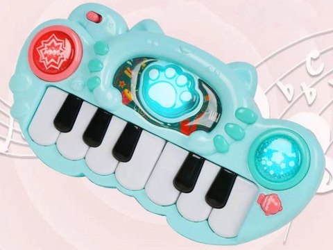 Interaktywne Organki Kolorowa Zabawka muzyczna dla dziecka IN0177 Interaktywne Organki Kolorowa Zabawka muzyczna dla dziecka IN0177