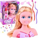 Lalka blond głowa do czesania fryzjer ZA3940 Lalka blond głowa do czesania fryzjer ZA3940
