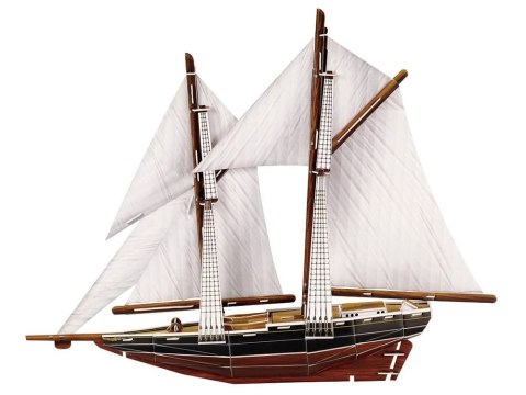 Puzzle 3D statek żaglowiec BLUENOSE 80 ele ZA2906 Puzzle 3D statek żaglowiec BLUENOSE 80 ele ZA2906