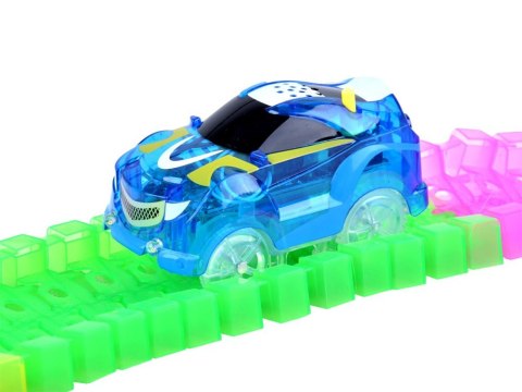Tor fluo świeci auto na pilota 656cm dźwięk ZA3309 Tor fluo świeci auto na pilota 656cm dźwięk ZA3309