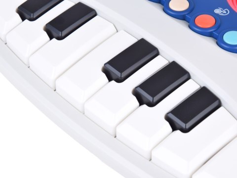 Interaktywne muzyczne Organki Pianinko z mikrofonem dla dzieci ZA5447 Interaktywne muzyczne Organki Pianinko z mikrofonem dla dzieci ZA5447