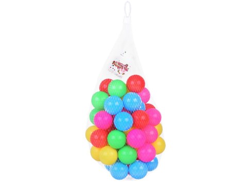 Kolorowe Piłki Kulki do basenu 6 cm 50szt piłki miękki plastik ZA5411 Kolorowe Piłki Kulki do basenu 6 cm 50szt piłki miękki plastik ZA5411