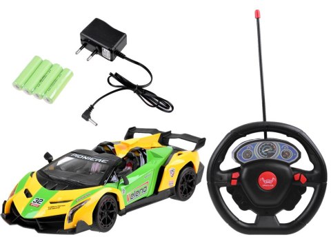 Autko sportowe z otwierane drzwi + pilot RC0583 Autko sportowe z otwierane drzwi + pilot RC0583