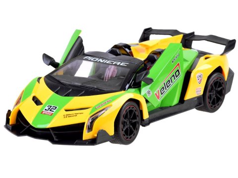 Autko sportowe z otwierane drzwi + pilot RC0583 Autko sportowe z otwierane drzwi + pilot RC0583