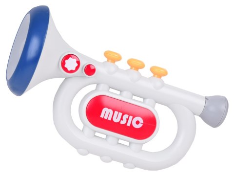 Interaktywna Trąbka dla dzieci 3 tryby zabawy Instrument muzyczny ZA5446 Interaktywna Trąbka dla dzieci 3 tryby zabawy Instrument muzyczny ZA5446