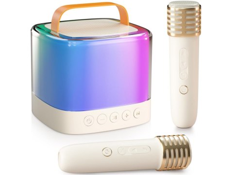 Mikrofony z głośnikiem bezprzewodowy + bluetooth + 2 mikrofony IN0178 Mikrofony z głośnikiem bezprzewodowy + bluetooth + 2 mikrofony IN0178