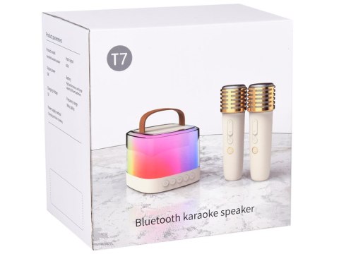 Mikrofony z głośnikiem bezprzewodowy + bluetooth + 2 mikrofony IN0178 Mikrofony z głośnikiem bezprzewodowy + bluetooth + 2 mikrofony IN0178
