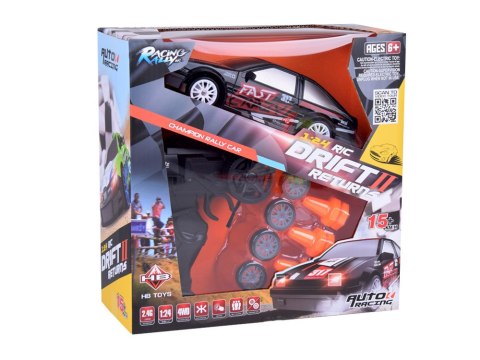Samochód zdalnie sterowany do driftu AUTO drift pilot RC pachołki RC697 Samochód zdalnie sterowany do driftu AUTO drift pilot RC pachołki RC697