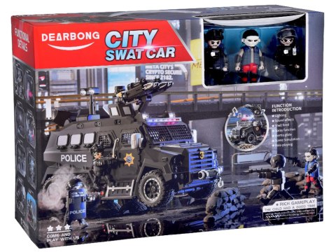 Zestaw policyjny SWAT jednostka specjalna+akcesoria ZA5453 Zestaw policyjny SWAT jednostka specjalna+akcesoria ZA5453