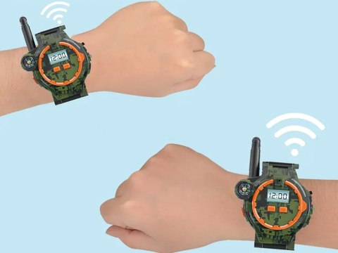 Walkie talkie 2 Zegarki wielofunkcyjne Zasięg 200m Kompas ZA5463 Walkie talkie 2 Zegarki wielofunkcyjne Zasięg 200m Kompas ZA5463