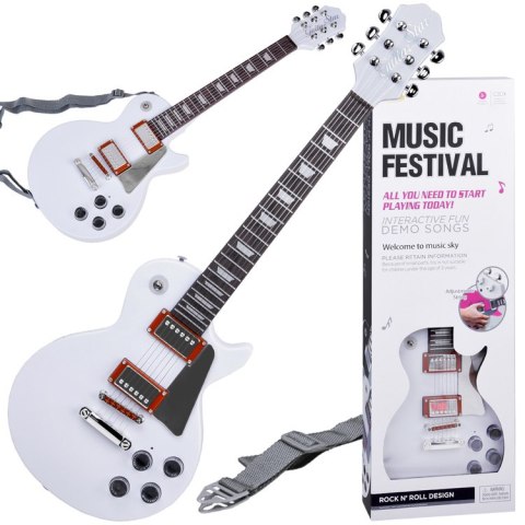 Gitara Elektryczna z paskiem Muzyczna Zabawka dla Dziecka IN0170 Gitara Elektryczna z paskiem Muzyczna Zabawka dla Dziecka IN0170