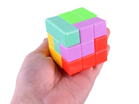 Magiczna kolorowa KOSTKA typu Tetris GR0153 Magiczna kolorowa KOSTKA typu Tetris GR0153