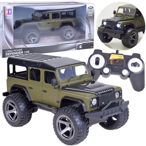 Auto Zdalnie sterowane Terenowy Duży Land Rover Defender 110 pilot RC0689 Auto Zdalnie sterowane Terenowy Duży Land Rover Defender 110 pilot RC0689