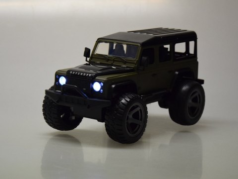 Auto Zdalnie sterowane Terenowy Duży Land Rover Defender 110 pilot RC0689 Auto Zdalnie sterowane Terenowy Duży Land Rover Defender 110 pilot RC0689