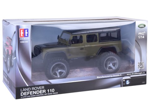 Auto Zdalnie sterowane Terenowy Duży Land Rover Defender 110 pilot RC0689 Auto Zdalnie sterowane Terenowy Duży Land Rover Defender 110 pilot RC0689
