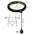 HMS HHM13 NEW HULA HOP BLACK/GOLD Z MAGNESAMI I OBCIĄŻNIKIEM + LICZNIK HMS