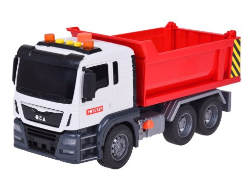 Auto Budowlane WYWROTKA Ruchomy kiper Gumowe koła Dźwięk + światło ZA5225 Auto Budowlane WYWROTKA Ruchomy kiper Gumowe koła Dźwięk + światło ZA5225