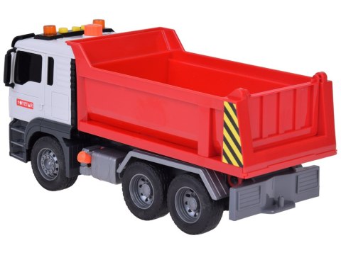 Auto Budowlane WYWROTKA Ruchomy kiper Gumowe koła Dźwięk + światło ZA5225 Auto Budowlane WYWROTKA Ruchomy kiper Gumowe koła Dźwięk + światło ZA5225