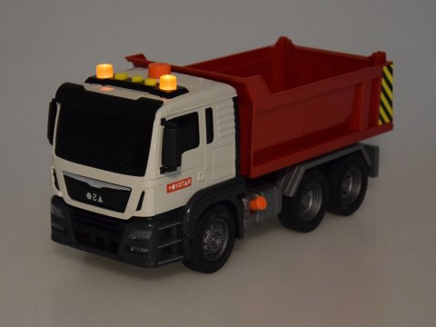 Auto Budowlane WYWROTKA Ruchomy kiper Gumowe koła Dźwięk + światło ZA5225 Auto Budowlane WYWROTKA Ruchomy kiper Gumowe koła Dźwięk + światło ZA5225