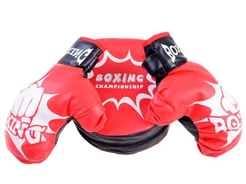 BOKS Zestaw bokserski Rękawice + tarcza bokserska ZESTAW TRENINGOWY SP0638 BOKS Zestaw bokserski Rękawice + tarcza bokserska ZESTAW TRENINGOWY SP0638