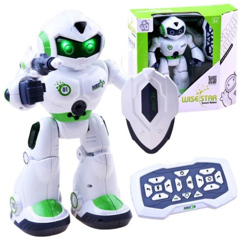 Zdalnie sterowany ROBOT tańczy Nauka angielskiego światło + dźwięk RC0447 Zdalnie sterowany ROBOT tańczy Nauka angielskiego światło + dźwięk RC0447