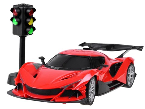 Zdalnie sterowane SPORTOWE auto + kierownica + sygnalizacja RC0589 CZ Zdalnie sterowane SPORTOWE auto + kierownica + sygnalizacja RC0589 CZ