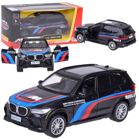 MSZ Model kolekcjonerski Licencjonowane metalowe Auto BMW X5M 1:43 ZA5460 MSZ Model kolekcjonerski Licencjonowane metalowe Auto BMW X5M 1:43 ZA5460