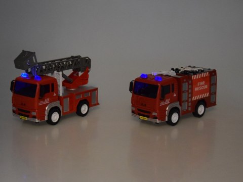 Duży zestaw Pojazdy strażackie z dźwiękiem + Kask Straż Pożarna ZA5146 Duży zestaw Pojazdy strażackie z dźwiękiem + Kask Straż Pożarna ZA5146