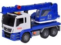 Obrotowy DŹWIG Auto Budowlane Ruchome ramię + Dźwięk + Światło ZA5226 Obrotowy DŹWIG Auto Budowlane Ruchome ramię + Dźwięk + Światło ZA5226