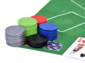 Zestaw Gra karciana 2w1 Poker i BlackJack Żetony + karty + plansza GR0706 Zestaw Gra karciana 2w1 Poker i BlackJack Żetony + karty + plansza GR0706