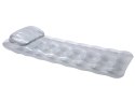 Bestway Dmuchany materac plażowy z zagłówkiem METAL 188x71cm 43024 Bestway Dmuchany materac plażowy z zagłówkiem METAL 188x71cm 43024