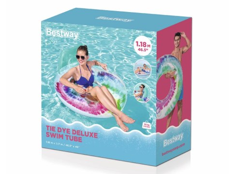 Bestway koło do pływania z oparciem uchwyty 43637 Bestway koło do pływania z oparciem uchwyty 43637