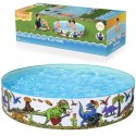 Bestway Basen rozporowy Ogrodowy brodzik DINOZAURY 183 x 38cm 55022 Bestway Basen rozporowy Ogrodowy brodzik DINOZAURY 183 x 38cm 55022