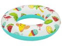 Bestway Dmuchane koło do pływania zielone OWOCE 61cm 36014 A Bestway Dmuchane koło do pływania zielone OWOCE 61cm 36014 A