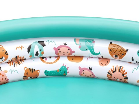 Bestway Dmuchany basen brodzik dla dzieci ZWIERZĄTKA Z SAFARI 122cm 51226 Bestway Dmuchany basen brodzik dla dzieci ZWIERZĄTKA Z SAFARI 122cm 51226