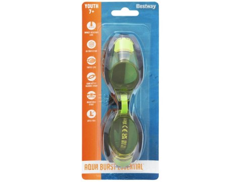 Bestway Okularki do pływania ŻÓŁTE 7+ 21005 Bestway Okularki do pływania ŻÓŁTE 7+ 21005