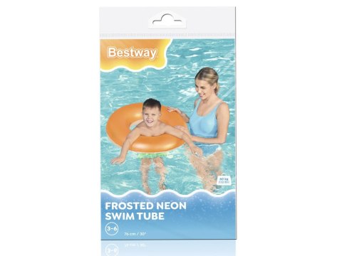 Bestway Dmuchane koło do pływania POMARAŃCZOWE 76cm 36024 Bestway Dmuchane koło do pływania POMARAŃCZOWE 76cm 36024