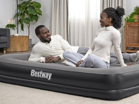 Bestway dmuchany Materac Tritech z wbudowaną pompką USB 152x203cm 671BU Bestway dmuchany Materac Tritech z wbudowaną pompką USB 152x203cm 671BU