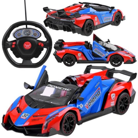 Autko sportowe z otwierane drzwi + pilot RC0583 Autko sportowe z otwierane drzwi + pilot RC0583
