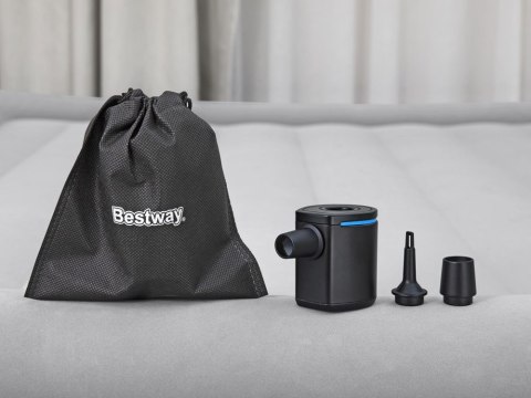 Bestway Elektryczna pompka powietrzba USB + końcówki 62289 Bestway Elektryczna pompka powietrzba USB + końcówki 62289