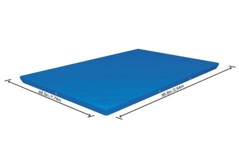 Bestway Pokrywa na basen stelażowy prostokątny 259x170cm 58105 Bestway Pokrywa na basen stelażowy prostokątny 259x170cm 58105