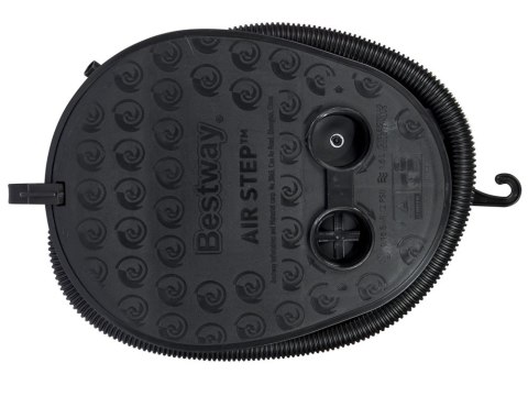 Bestway Pompka nożna do materaca + 2 różne adaptery 29x22cm 62005 Bestway Pompka nożna do materaca + 2 różne adaptery 29x22cm 62005