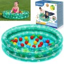 Basenik zielony z kulkami 91cm x 20cm Bestway + 50 kulek 51141 Basenik zielony z kulkami 91cm x 20cm Bestway + 50 kulek 51141