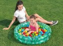 Basenik zielony z kulkami 91cm x 20cm Bestway + 50 kulek 51141 Basenik zielony z kulkami 91cm x 20cm Bestway + 50 kulek 51141