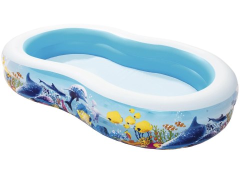 Bestawy Basen dmuchany fish'n friends 262 x 157x46cm 54118 Bestawy Basen dmuchany fish'n friends 262 x 157x46cm 54118