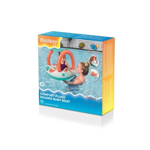 Bestway Dmuchany Ponton comfort plush łódka odpinany dach z dnem 34203 Bestway Dmuchany Ponton comfort plush łódka odpinany dach z dnem 34203