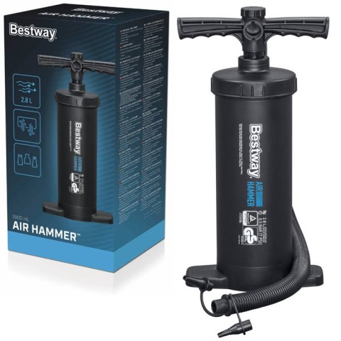 Bestway Pompka tłokowa do materaca 37cm 62086 Bestway Pompka tłokowa do materaca 37cm 62086