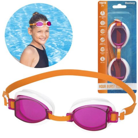 Bestway Okulary do pływania gogle 7+ 21048 RO Bestway Okulary do pływania gogle 7+ 21048 RO
