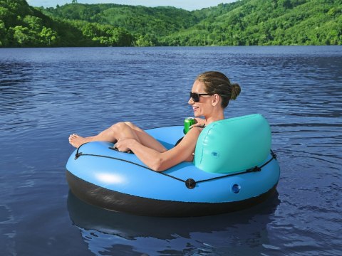 Bestway duże dmuchane koło z oparciem 106 cm dla dzieci i dorosłych 43108 Bestway duże dmuchane koło z oparciem 106 cm dla dzieci i dorosłych 43108